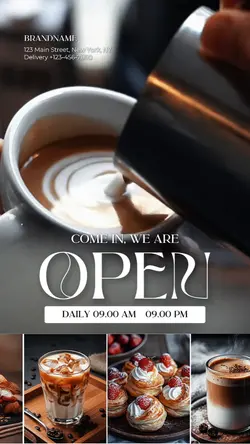 we are open