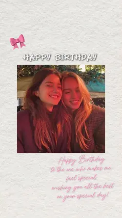 Happy Birthday bff