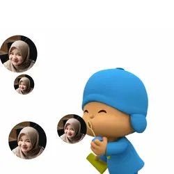 stiker pocoyo