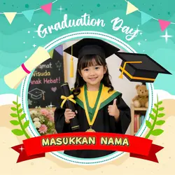 Bingkai Wisudah TK