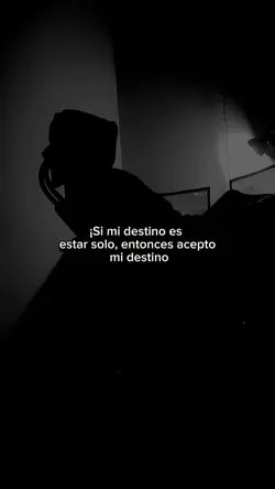 Acepto mi destino 