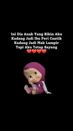kadang jadi ibu peri