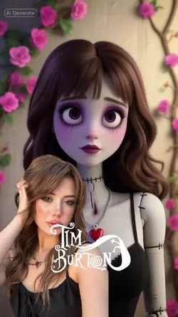 Tim Burton AI Filter