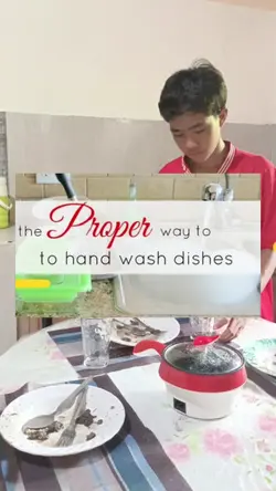 wash the dishes