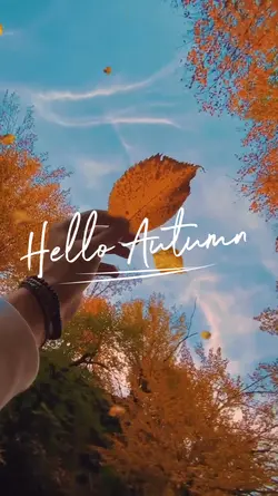 hello autumn