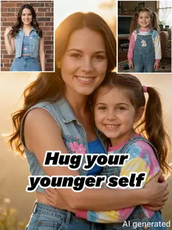 Hug Younger Self AI
