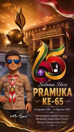 HARI PRAMUKA KE-65