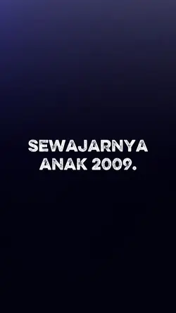 sewajarnya anak 2009