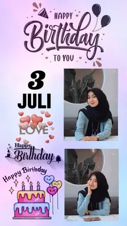 3 Juli Ultah