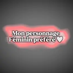 Perso féminin préf 