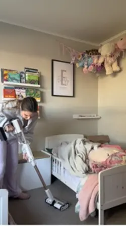 Cleaning with Shark