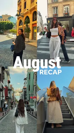 AUGUST RECAP