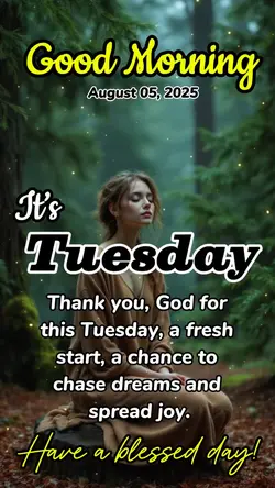 Blessed Morning! 
