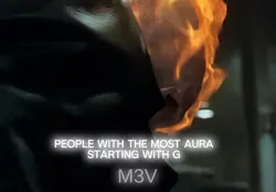 Aura with the letter