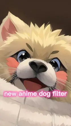 anime dog 