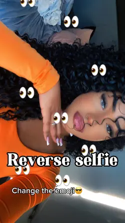 Reverse selfie 