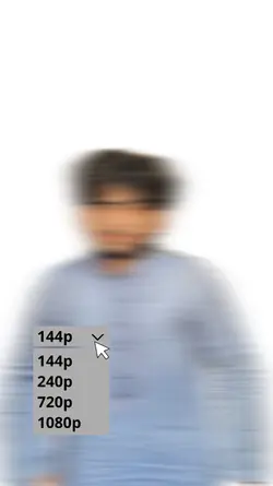 144p to 1080p