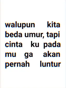 walaupun kita beda 