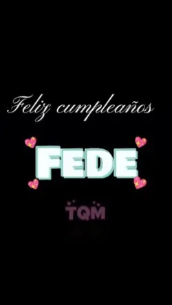Feliz cumpleaños TQM