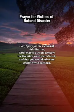 Prayer for disaster