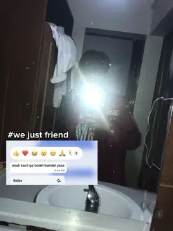 we just friend