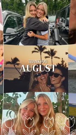 Thank You August