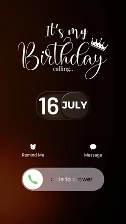 16 july birthday
