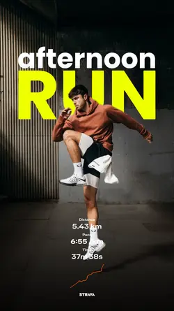 afternoon run
