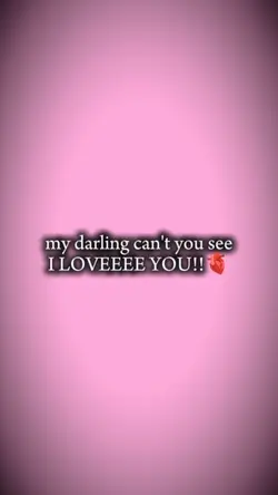 Darling can't you se
