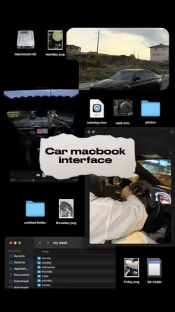 car macbook interfac
