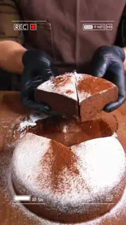 Chocolate sponge cak