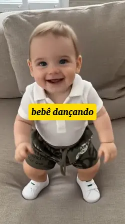 bebê dançando