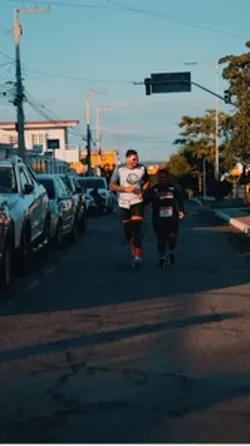 Corrida câmera lenta
