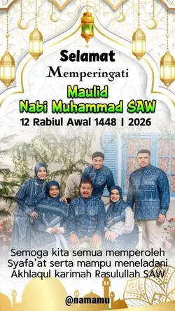 Maulid nabi 2026