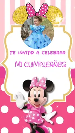 Invitacion Minnie M