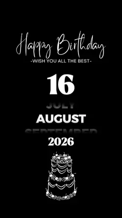 BDAY AUGUST 16