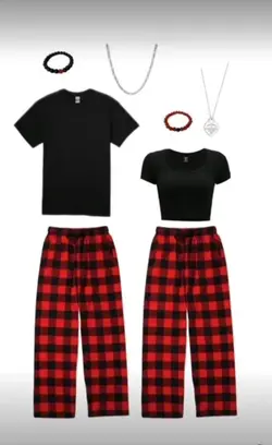Matching outfits 