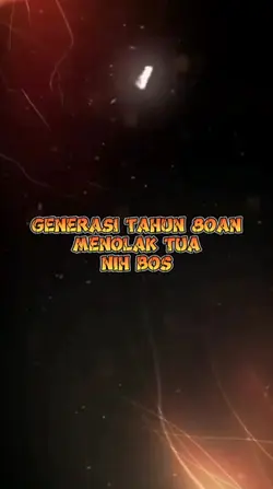 anak 80an trend