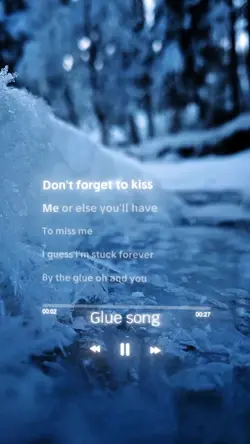 Glue Song