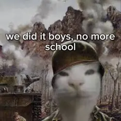 we did boys