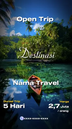 Open Trip Template