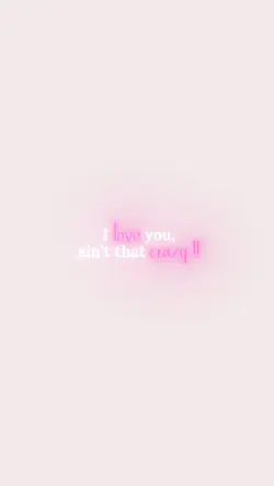 I love you