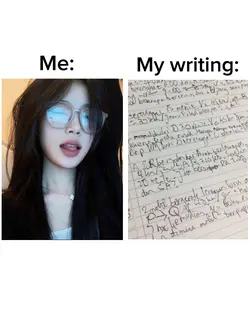 me & my writing 