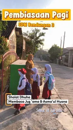 Pembiasaan pagi
