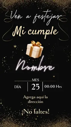 Invitación cumpleaño