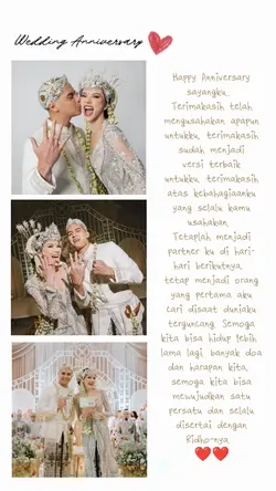 Ucapan wedding anniv