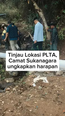 Tinjau Lokasi PLTA