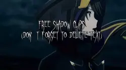 Free shadow clips