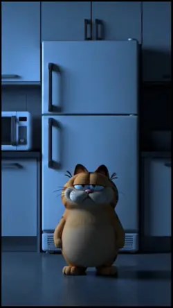 fridge cat
