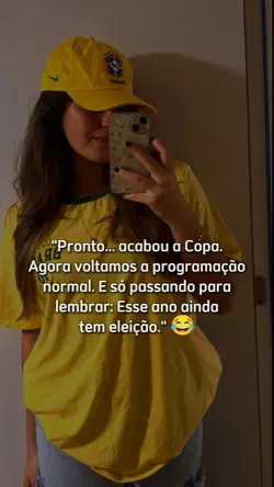 Acabou a Copa...